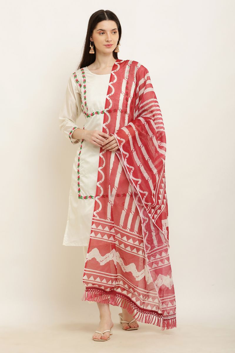 Festive Embroidered Dupatta